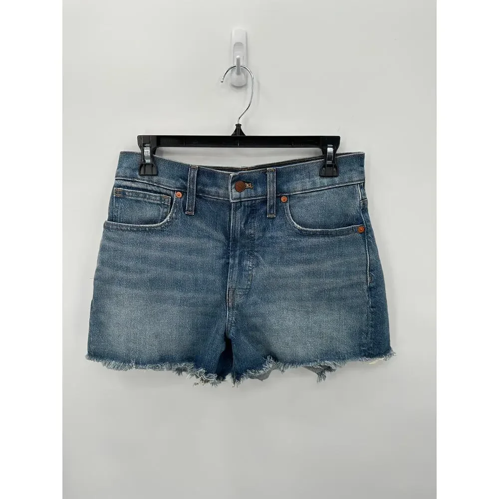 MADEWELL The Perfect Jean Short in Rayburn: Comfort Stretch Edition // 27